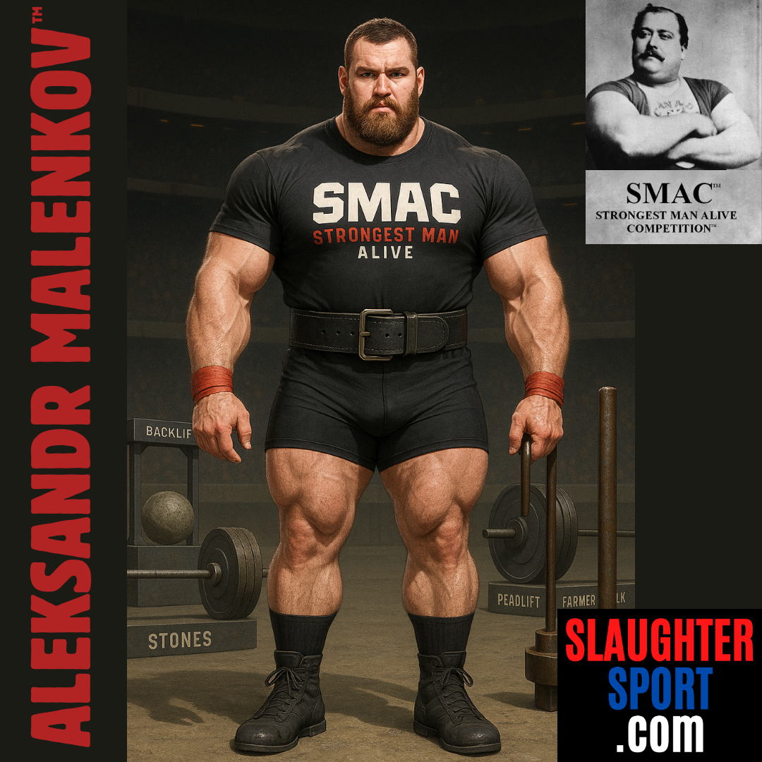 Aleksandr Malenkov - SMAC Strongest Man Alive Competition